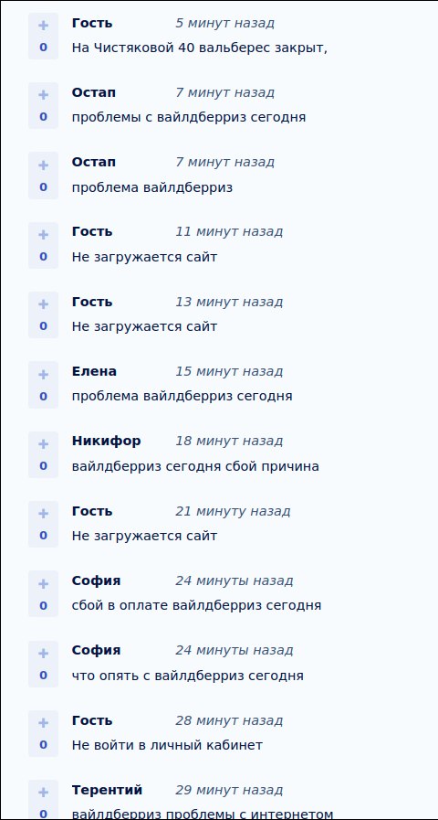 Чорна П’ятниця для російського онлайн-ритейлера Вайлдберріс