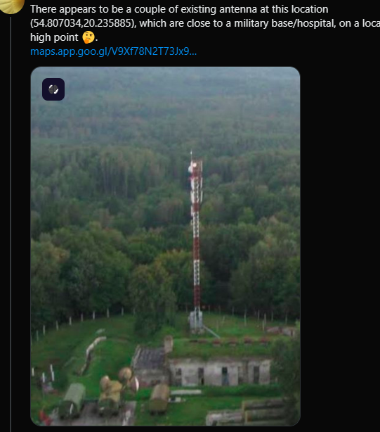 We remind you that the Russians in Kaliningrad are still flaunting their so-called mighty prowess.