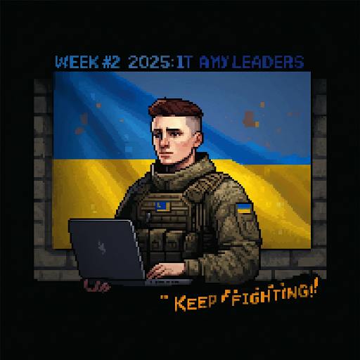Військо IT ARMY Лідери операцій у цифровій боротьбі на Тиждень #2 2025