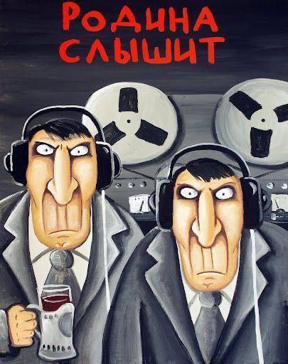 Russian propaganda often turns into caricatures of itself.