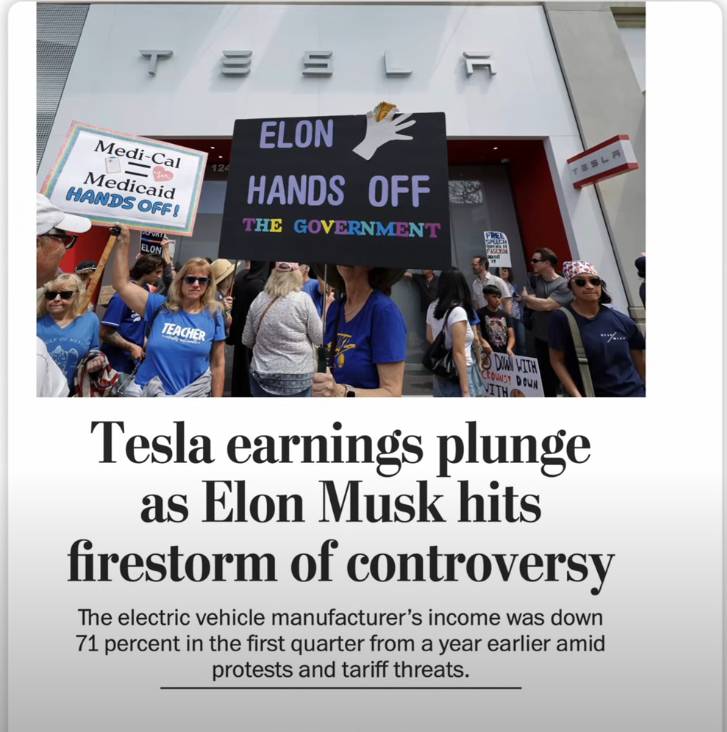 Прибутки Tesla Стрімко Падають Через Зростаючі Виклики