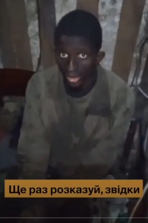 Foreign National Captured on Eastern Front