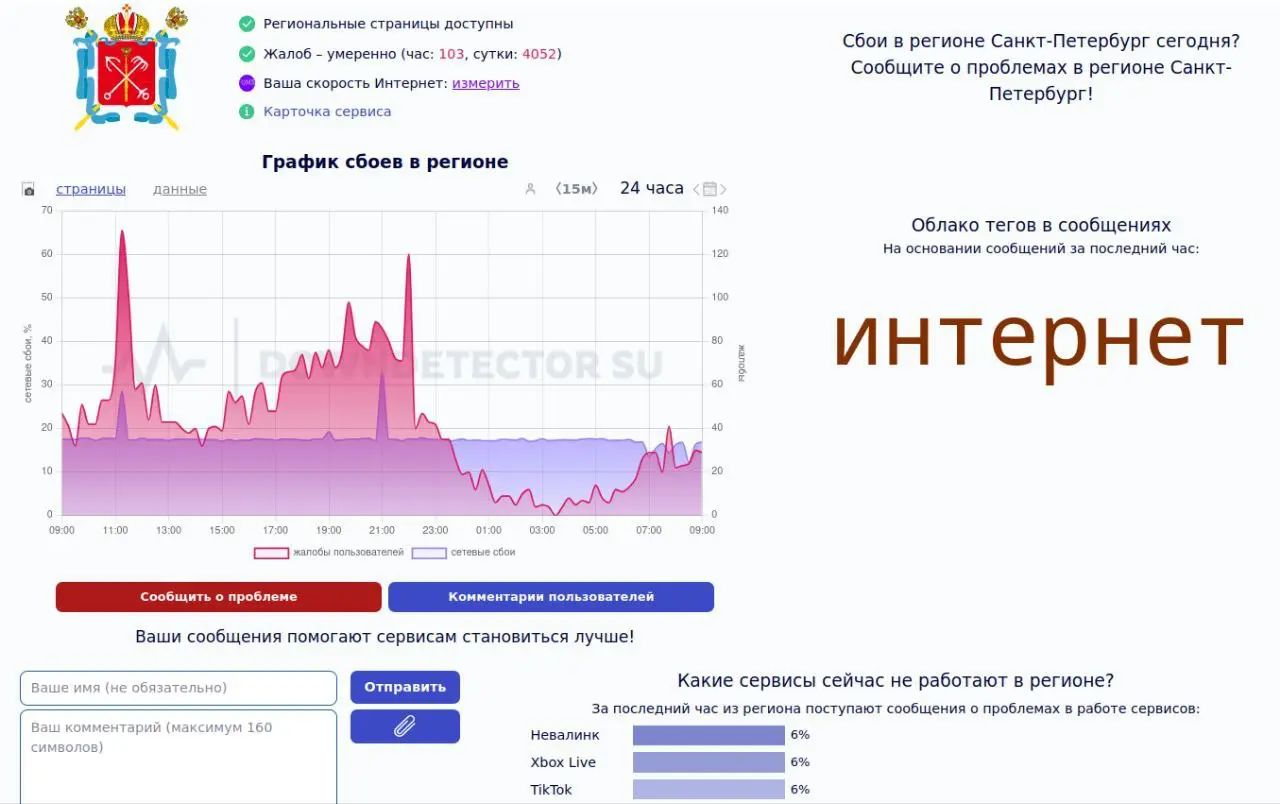 St. Petersburg Faces Renewed Internet Issues After Confirmed Cyberattack