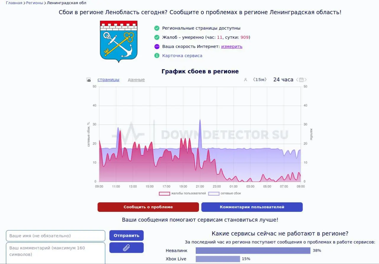 St. Petersburg Faces Renewed Internet Issues After Confirmed Cyberattack