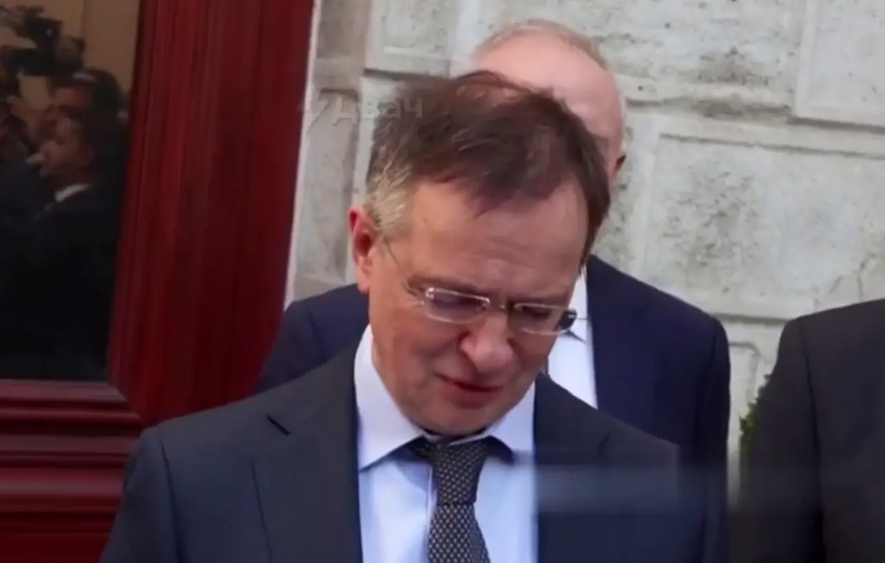 What Medinsky (who is this?) said about the talks in Istanbul, reading from a paper