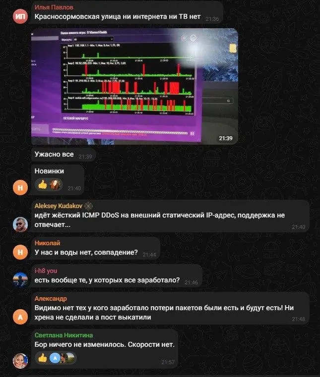 The Digital Retaliation Strikes Again Link Telecom in Nizhny Plunged into Internet Darkness After Yet Another Potent Online Attack