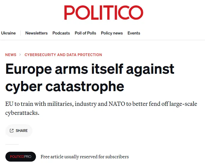 Europe Finally Wakes Up From Its Cyber-Slumber Will the New Plan Really Protect Us From Digital Catastrophes
