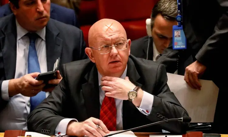 How painful is the strike on Iran for Rashka? One can tell by Nebenzya's speech.