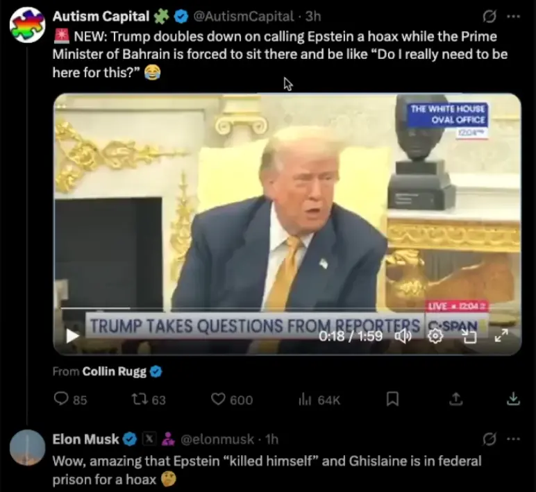 Elon Musk Exposes The Trump Epstein Files Hoax And The Political Betrayal That Followed