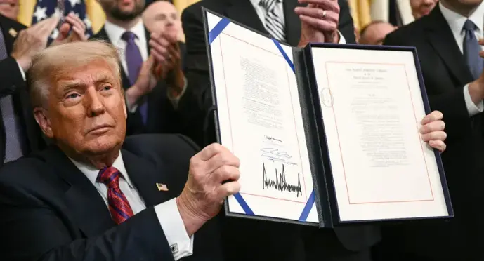 Donald Trump signed the GENIUS stablecoin law - The Revolutionary Stablecoin Law Is Not About Freedom It's About Digital Control