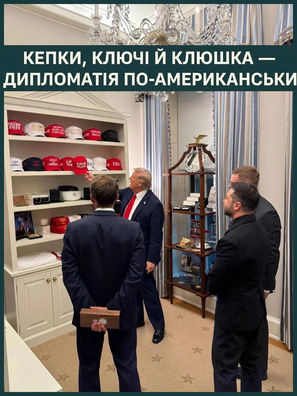 American Diplomacy Unscripted Caps a Club and White House Keys