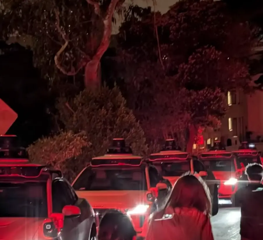 World’s First Waymo DDoS - Robotaxi service