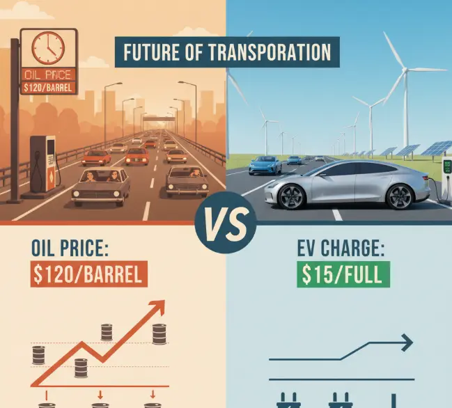 War with Iran: Car Dealers Try to Lower Oil Prices to Stop the Transition to Electric Cars
