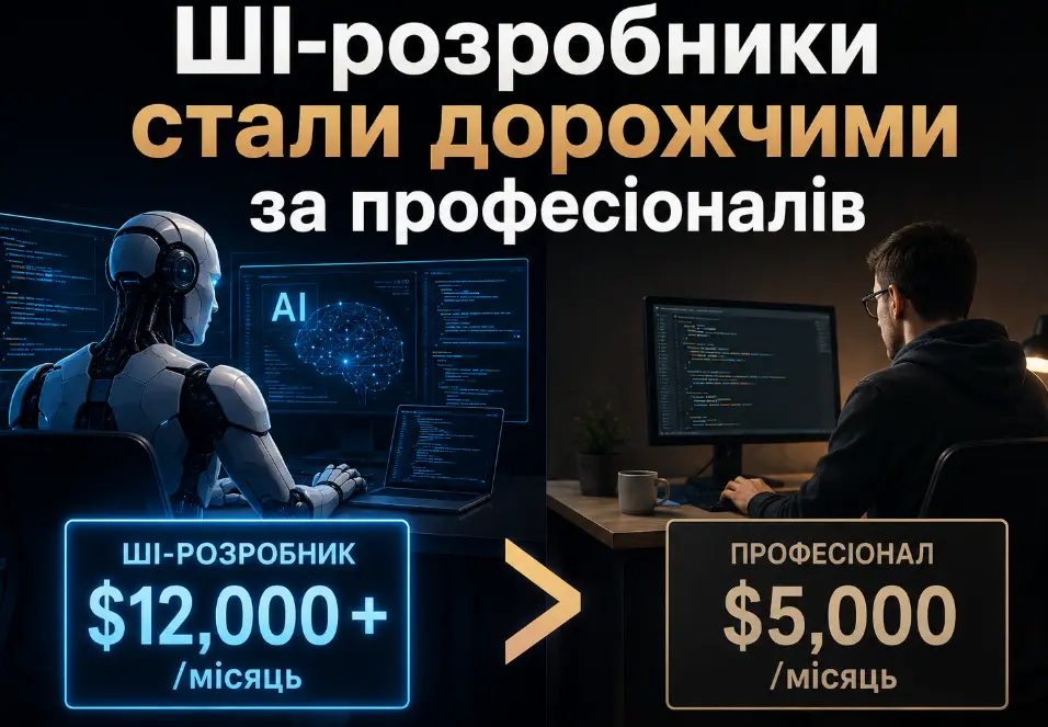 AI developers have become more expensive than professionals.